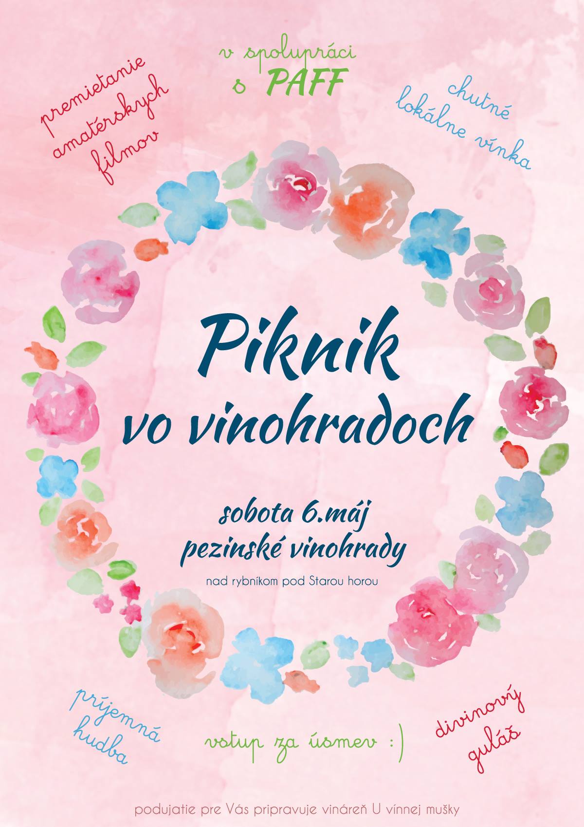 Karpatská muška: Piknik vo vinohradoch 2017